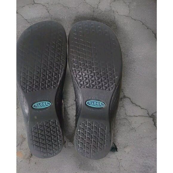 Klogs Footwear Multi-color Peace Out Mission  Nursing Clogs Women's Size 8.5 - Picture 7 of 8